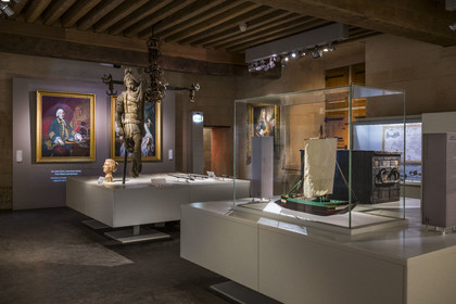 France, Loire Atlantique, Nantes, Bouffay district, the castle of the Dukes of Brittany, Nantes History Museum, rooms dedicated to the slave trade