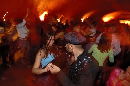 Italy, Lazio, Rome, disco evening