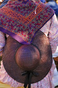 France, Var (83), la Provence Verte, Bras, la Bravade, procession de Saint-Etienne en costumes provençaux traditionnels
