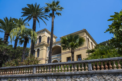 France, Alpes-Maritimes, Menton, Garavan district, Foucher de Careil villa built by Charles Garnier