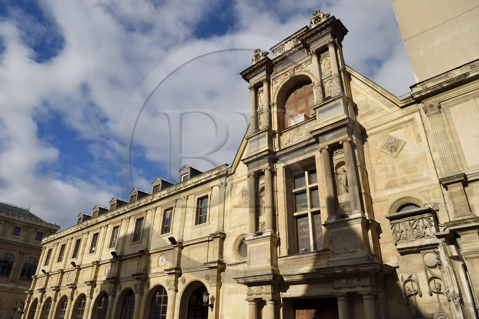 France, Paris (75), quartier de Saint-Germain-des-Prés, Ecole nationale supérieure des Beaux-Arts, la chapelle de l'ancien Couvent des Petits-Augustins