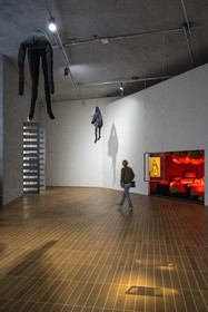 Switzerland, Basel, the Kunstmuseum Basel (art museum) Neubau by the Basel architect firm Christ & Gantenbein