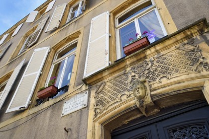 France, Moselle, Metz, Paul Verlaine birthplace