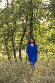 France, Var (83), Provence Verte, Bras, vers Saint-Maximin-la-Sainte-Baume, la maison d'hotes Le Peyrourier - une campagne en Provence