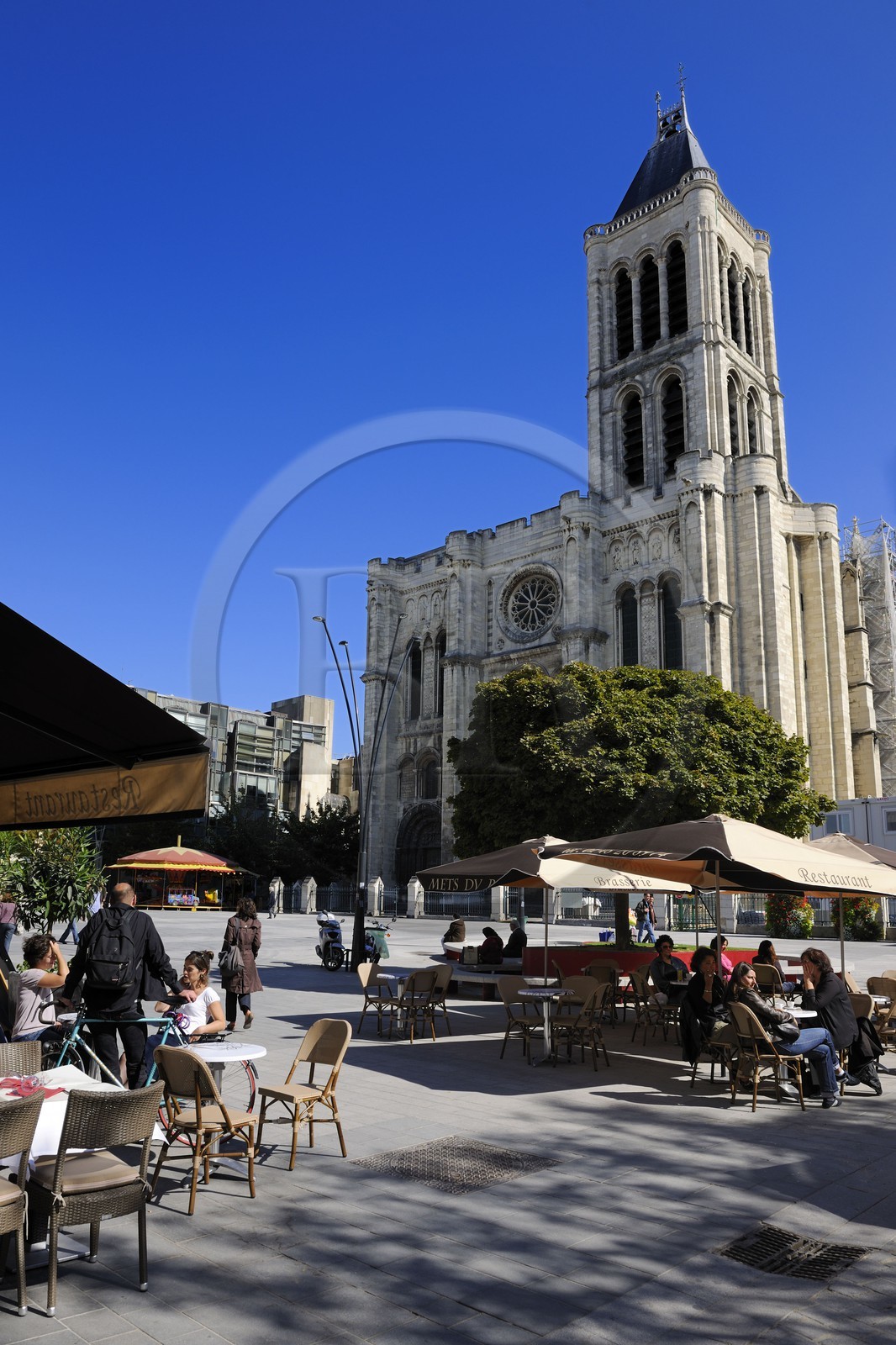 France, Seine-Saint-Denis (93), Saint-Denis, la basilique de Saint-Denis