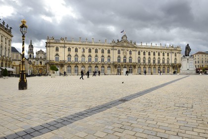 France, Meurthe-et-Moselle, Nancy, Place Stanislas (former Place Royale) built by Stanislas Leszczynski in the 18th century, listed as World Heritage by UNESCO, the City Hall