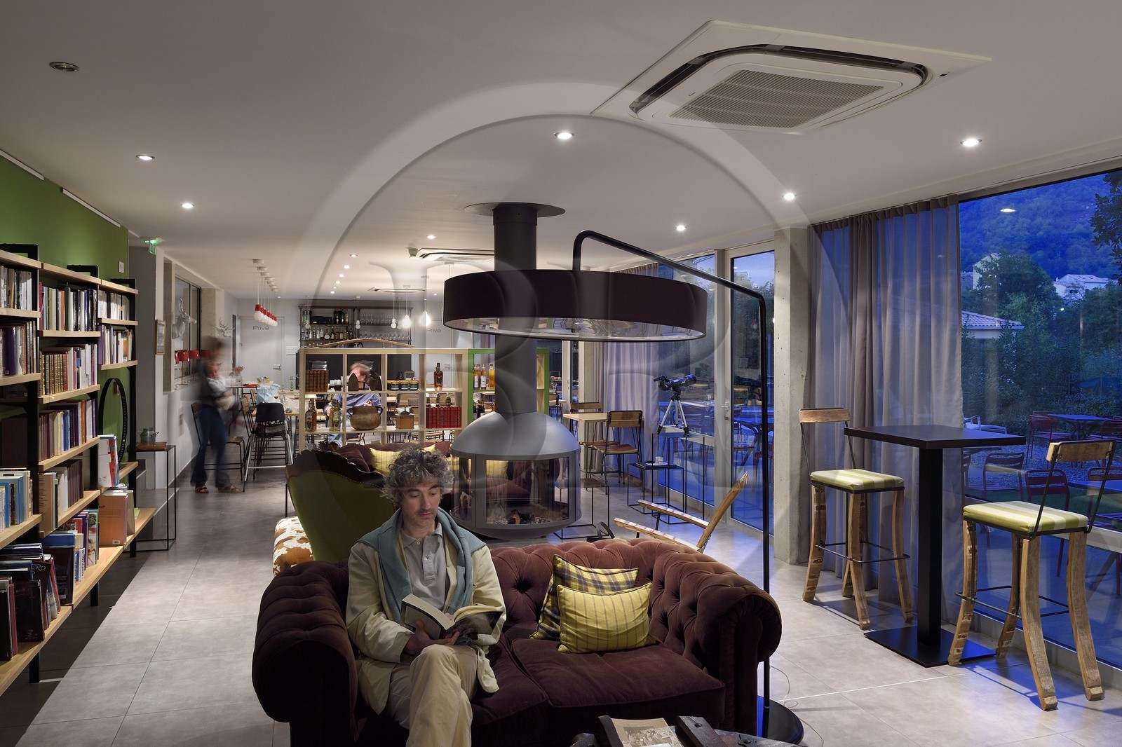 France, Corse-du-Sud (2A), Vallée du Prunelli, Bastelica, Boutique Hotel Artemisia