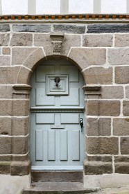 France, Finistere, Morlaix, traditional house in Rue Longue