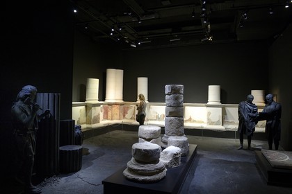 Israel, Negev Desert, Masada museum