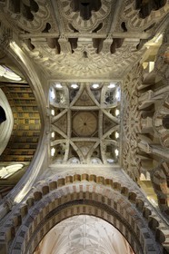 Spain, Andalusia, Cordoba, historical center listed as World Heritage by UNESCO, Mezquita, the Mosque cathedral, integration of the cathedral in the Mezquita, ceilings