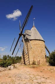 France, Herault, Orb valley, Saint-Chinian,  the Rock Mill ( Moulin du Rocher)