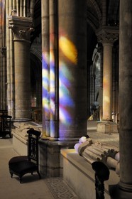 France, Seine Saint Denis, Saint Denis, the Saint Denis Basilica, recumbent figure of Robert II d' Artois