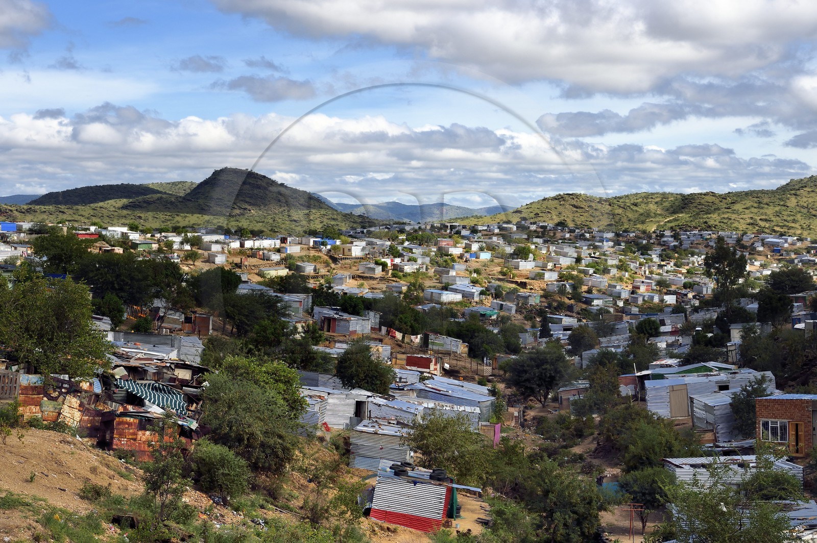 Namibie, région de Khomas, Windhoek, township de Katutura