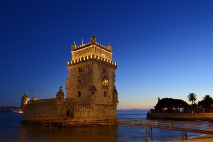 Portugal, Lisbonne, Bélem, Tour de Bélem (Torre de Bélem), classé Patrimoine Mondial de l'UNESCO