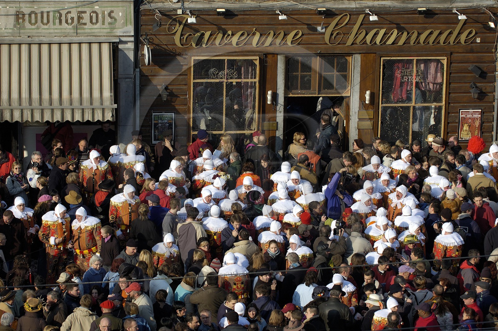 Belgique, Wallonie, carnaval de Binche, Gilles de Binche