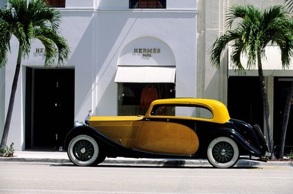 Etats-Unis, Floride, Palm Beach, Rolls-Royce sur Worth Avenue