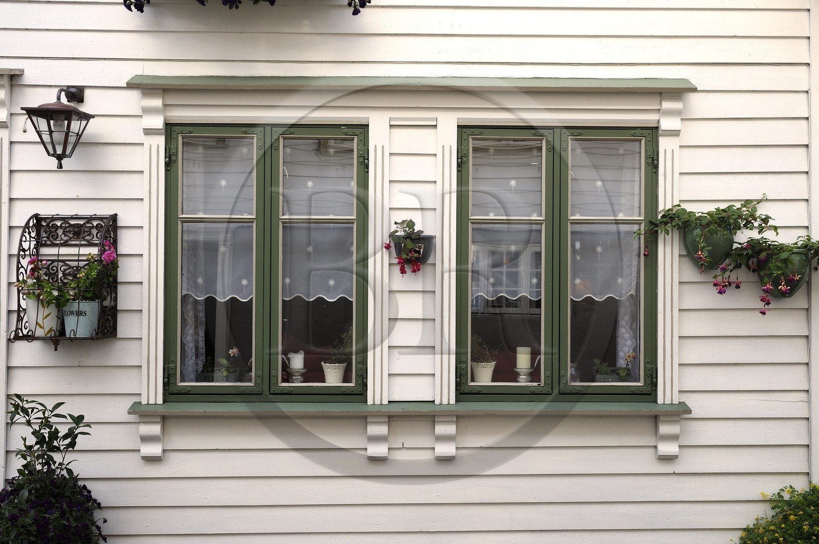 Norvège, Rogaland, Stavanger, maison en bois de la vieille ville