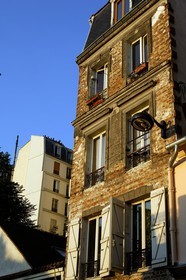 France, Paris (75), immeuble de M