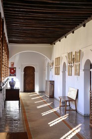 Spain, Extremadura, Guadalupe, the Parador of Tourism, former Saint John the Baptist Hospital (San Juan Bautista hospital)
