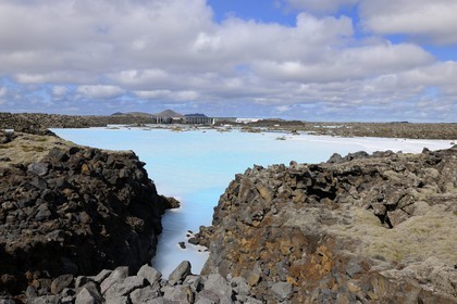 Islande, Grindavik, le Blue Lagoon (Usine géothermique)
