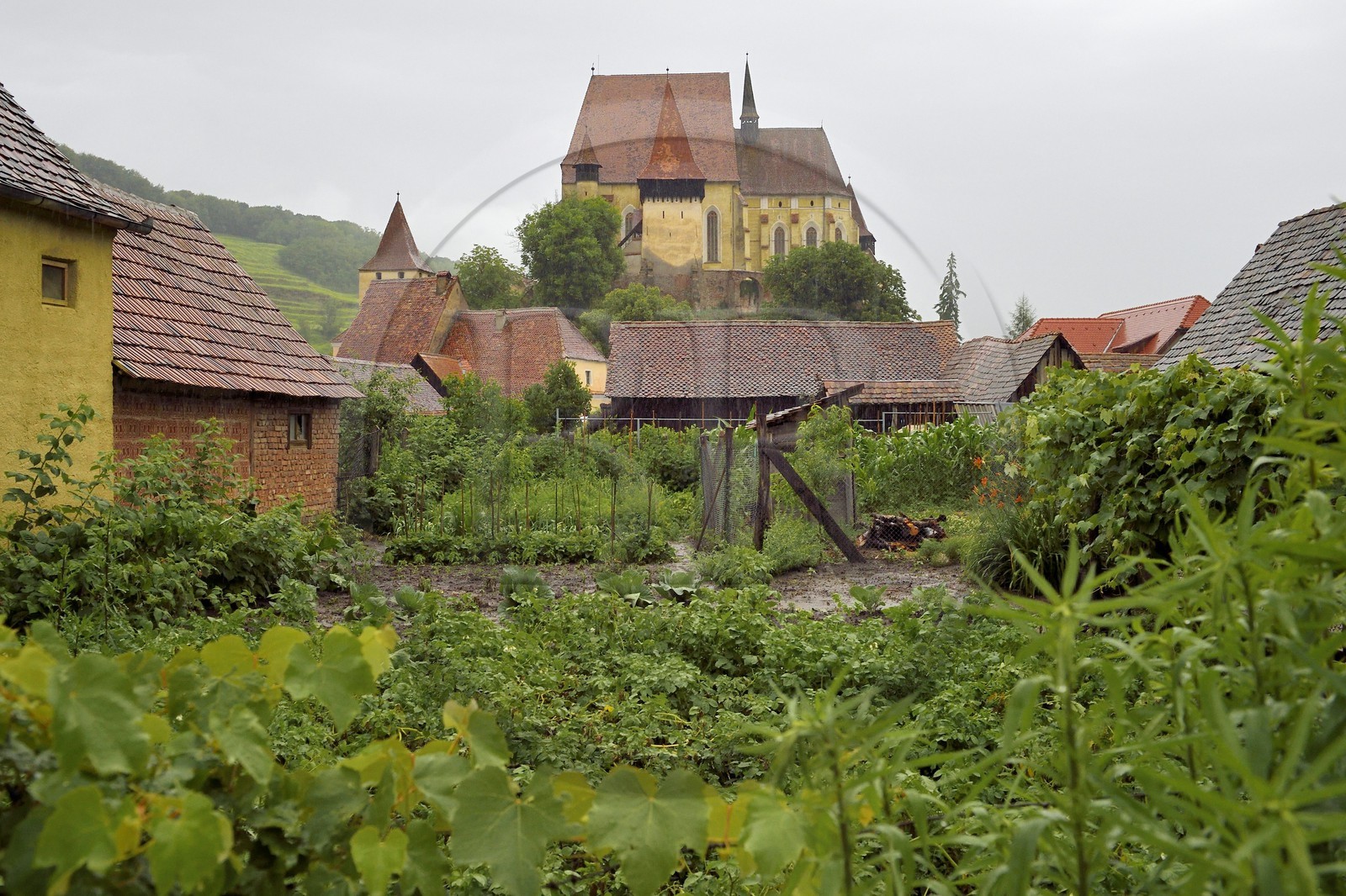 Roumanie, Transylvanie, Biertan, église fortifiée classée Patrimoine Mondial de l'UNESCO