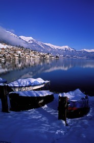 Switzerland, Bern Region (Bernese Oberland), the lake of Brienz