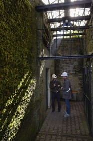 France, Moselle (57), Vallée de la Fensch, Neufchef, entrée de l'ancienne mine de fer de Hayange,
