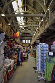 France, Seine-Maritime (76), Pays de Caux, Côte d'Albâtre, Etretat, ancien marché couvert