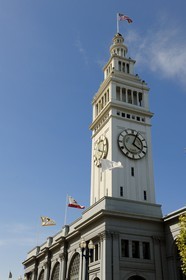 United States, California, harbor of San Francisco, the Ferry building on Embarcadero