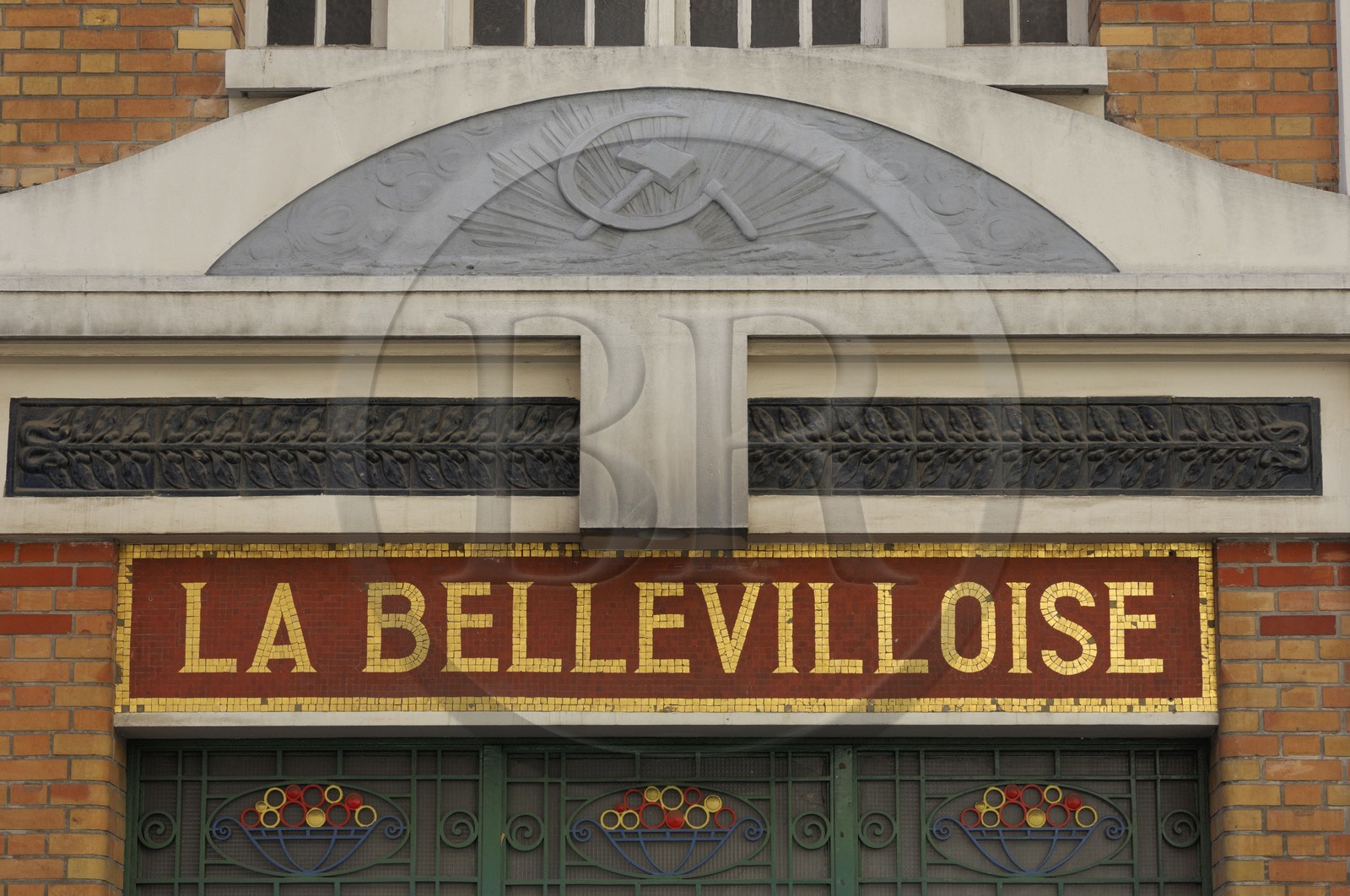 France, Paris (75), la Bellevilloise est devenue un espace culturel