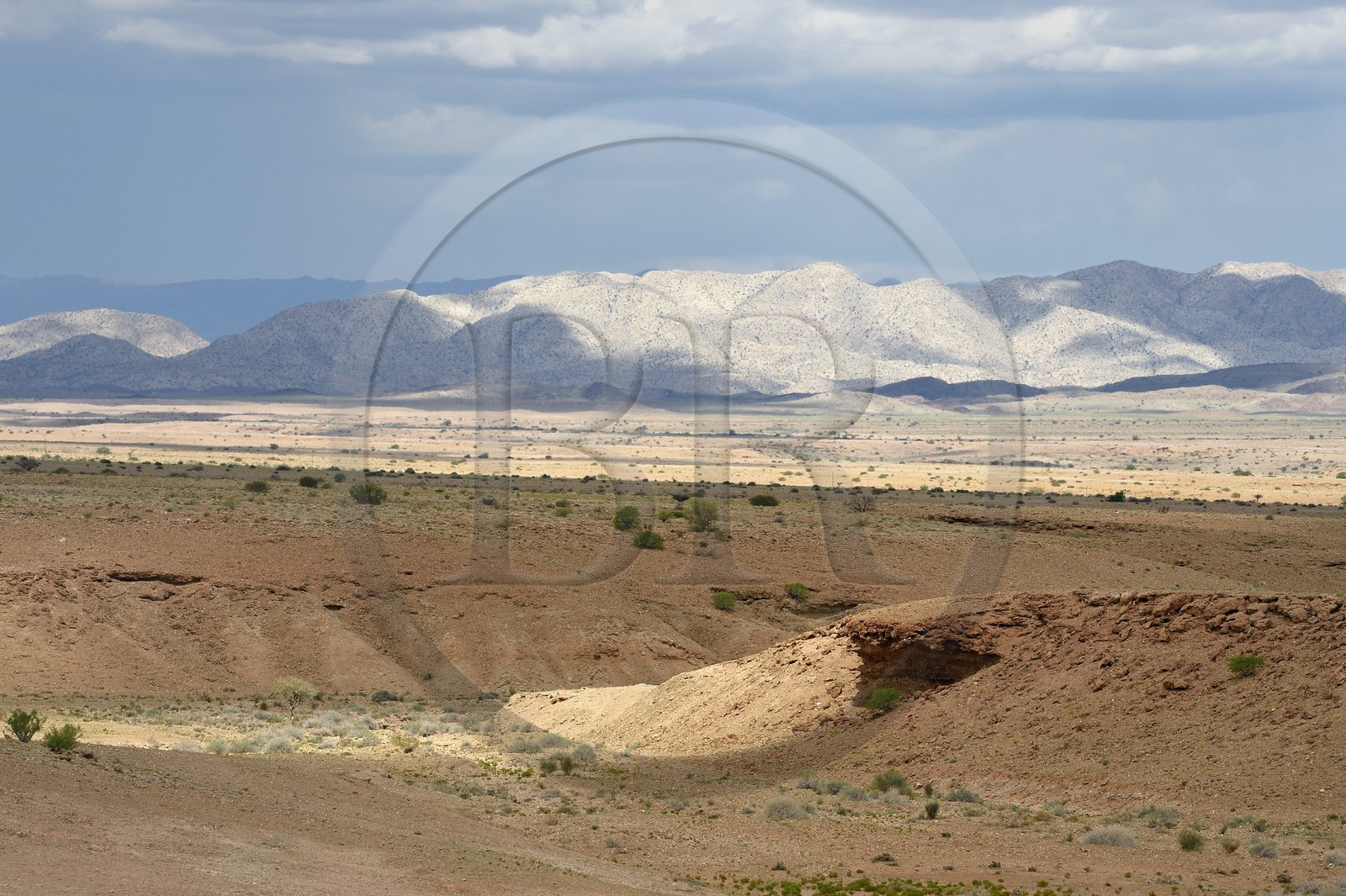 Namibie, région de Khomas, désert du Namib en bordure du Gamsberg Nature Reserve à l'ouest et du parc national Namib Naukluft à l'Est