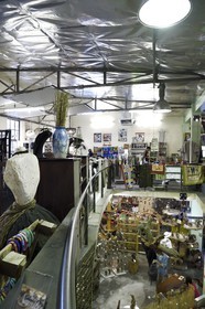 Namibie, région de Khomas, Windhoek, centre artisanal namibien (Namibia craft center)