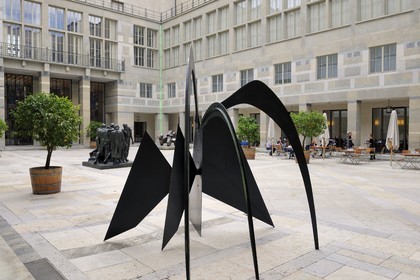 Switzerland, Basel, Museum of Fine Arts Kunstmuseum, work of Calder