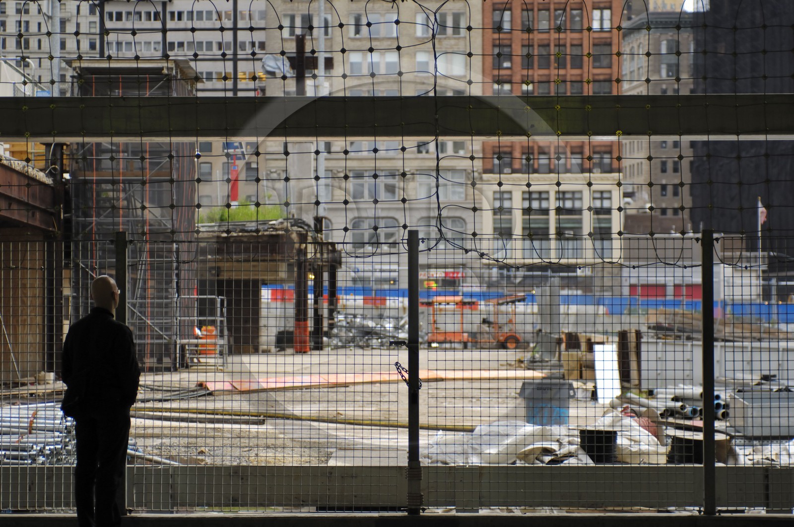 Etats-Unis, New York, Manhattan,  Ground Zero ‡ l'emplacement des Twin Towers