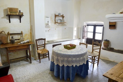 Spain, Andalusia, province of Granada, village of Yegen in the Alpujarras region, small museum dedicated to the British writer Gerald Brenan in the 1920s