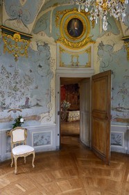 France, Meurthe-et-Moselle, Saintois region, Castle of Beauvau-Craon also called chateau d'Haroué, the Tour Pillemont