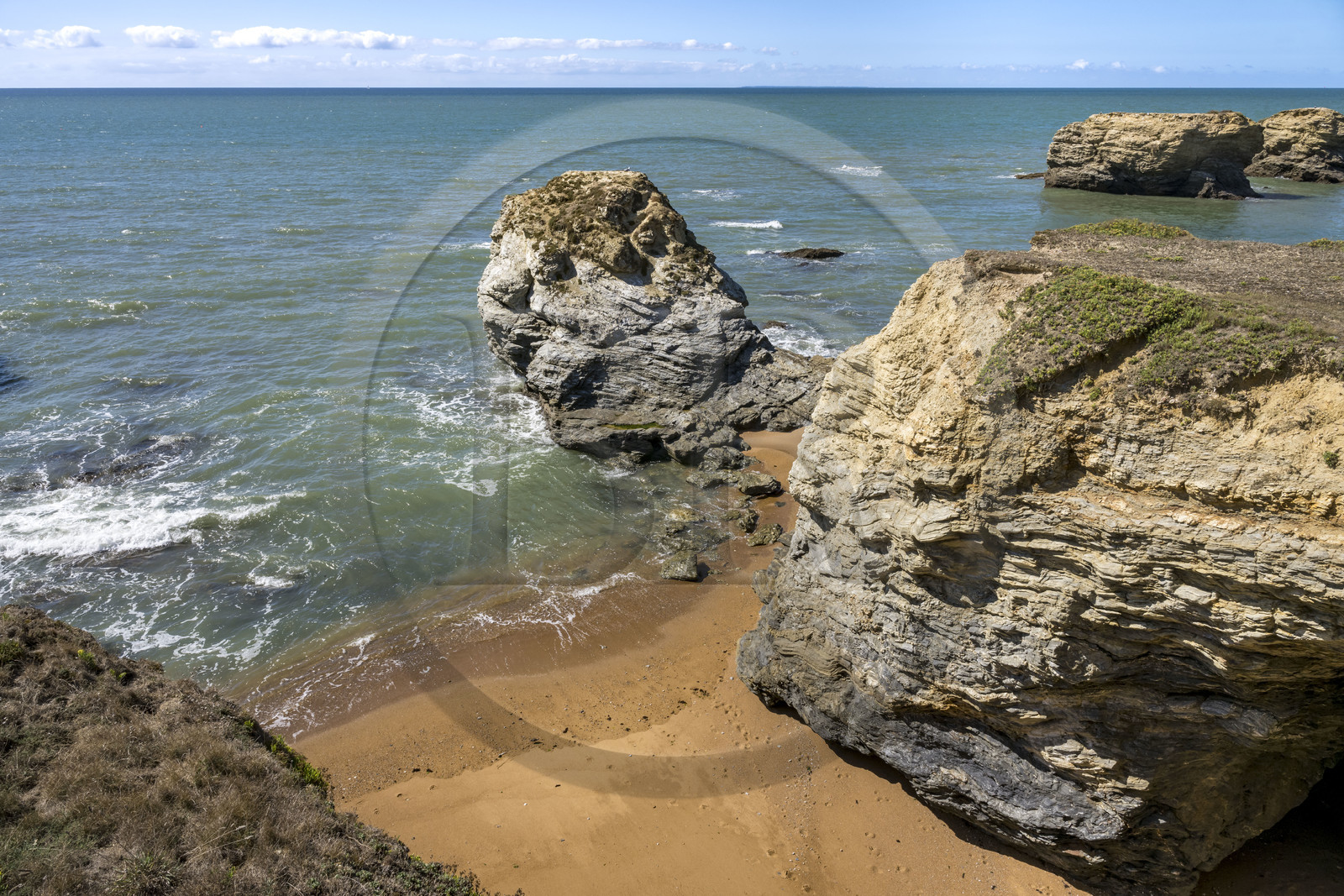 France, Vendée, Saint Hilaire de Riez, the vendée Corniche