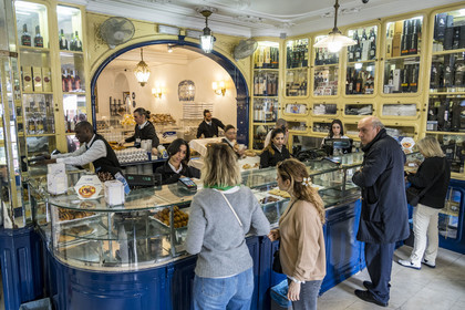 Portugal, Lisbonne, Bélem, la très réputée patisserie Pasteis de Belem