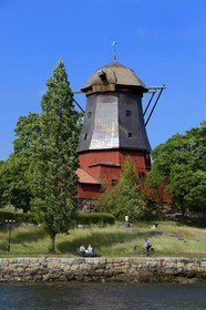Sweden, Stockholm, Djurgarden, the old Linseed Oil Mill