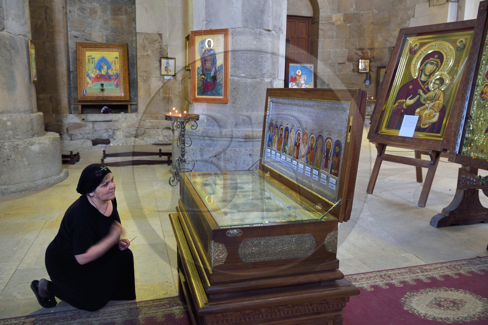 Géorgie, Iméréthie, Kutaissi, la Cathédrale de Bagrati, classée Patrimoine Mondial de l'UNESCO
