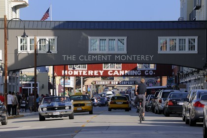 Etats-Unis, Californie, Monterey, anciennes conserveries de sardines dans Cannery Row