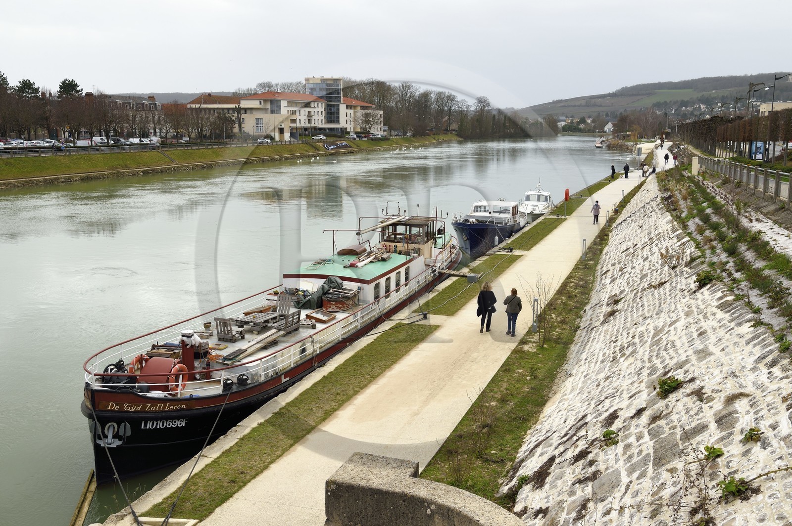 France, Aisne (02), Château-Thierry, la Marne
