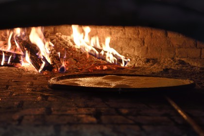 France, Alpes-Maritimes (06), Nice, quartier du Vieux-Nice, Restaurant René Socca, institution de la vieille ville proposant de la socca, fine galette de la région
