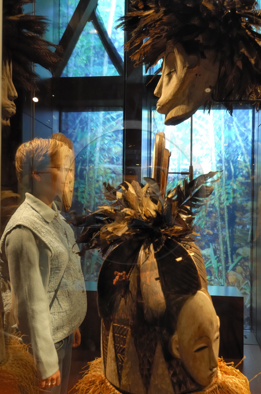 France, Paris (75), le musée des Arts Premiers, musée du quai Branly