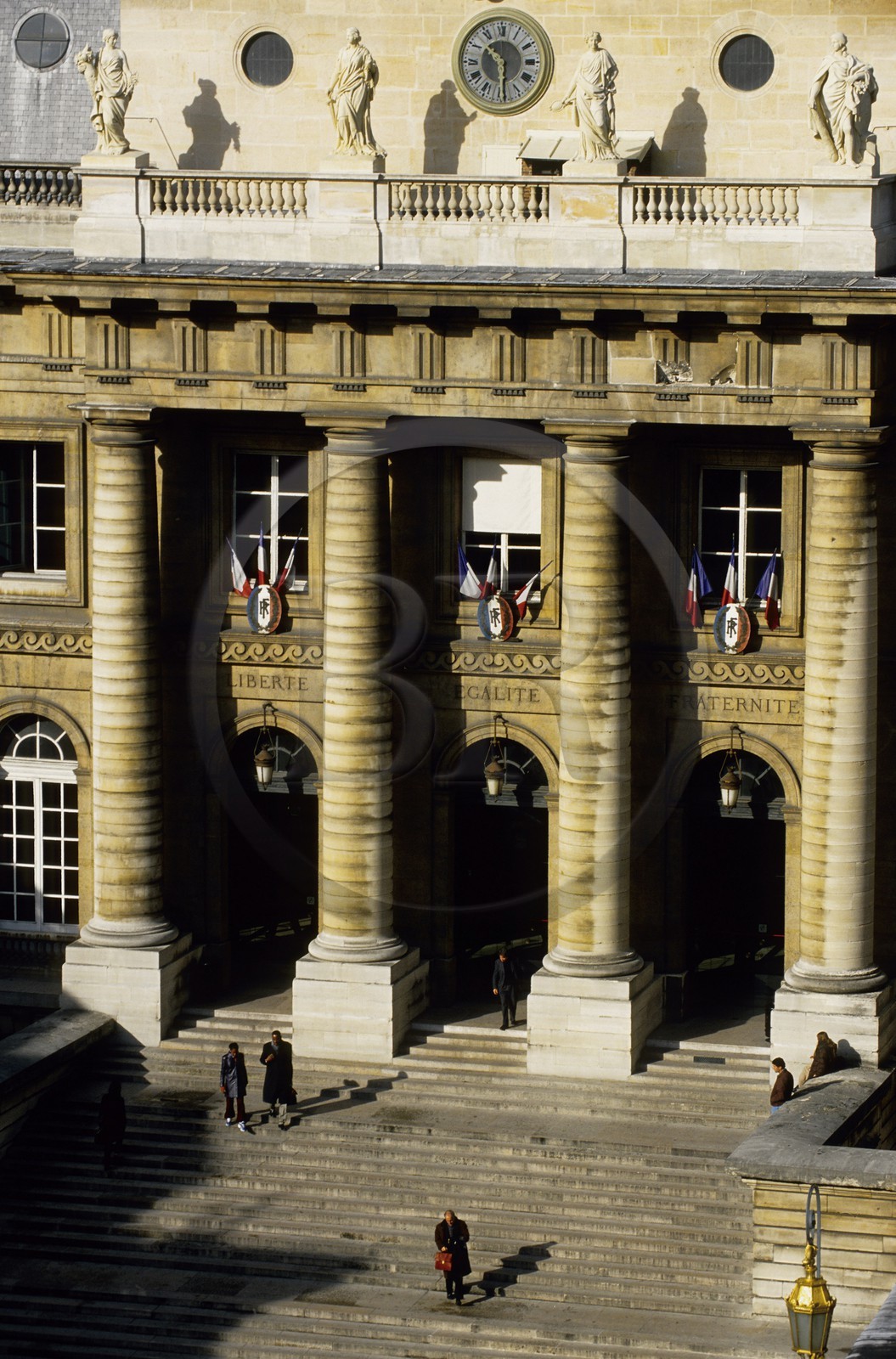 France, Paris, Ile de la Cite, Palais de Justice (Law Courts)