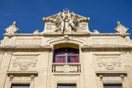 France, Bouches-du-Rhône (13), Tarascon, le théâtre à l'italienne