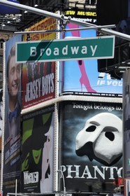 United States, New York, Manhattan, Midtown, Times Square and Broadway