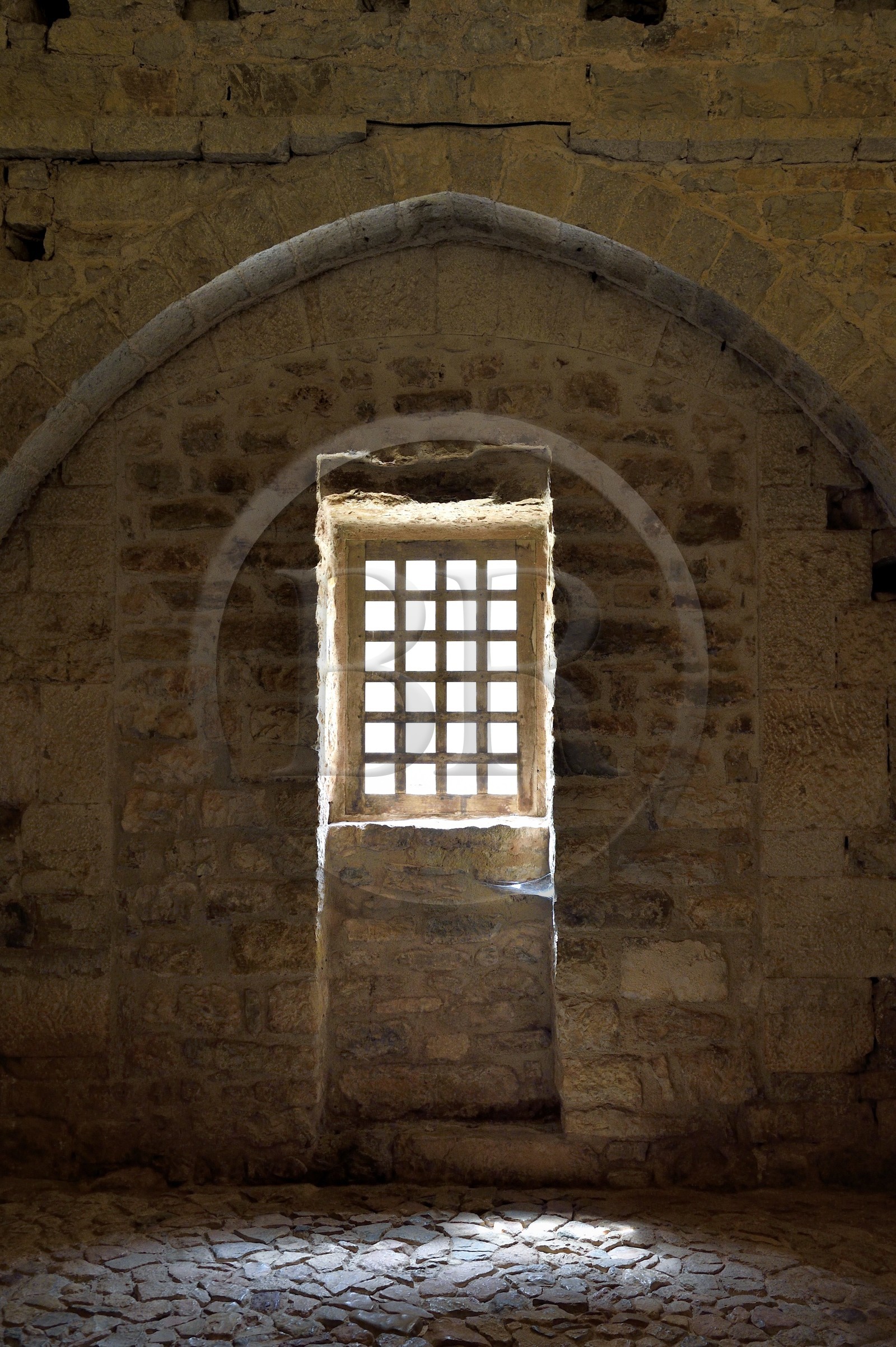 France, Var (83), Abbaye cistercienne du Thoronet, le cellier