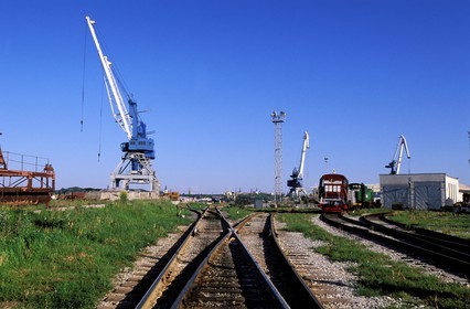 Estonia (Baltic States), Harju Region, Tallinn, European Capital of Culture 2011, commercial port