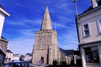 France, Morbihan, Lorient region, Larmor Plage, church of Notre Dame de la Clarte